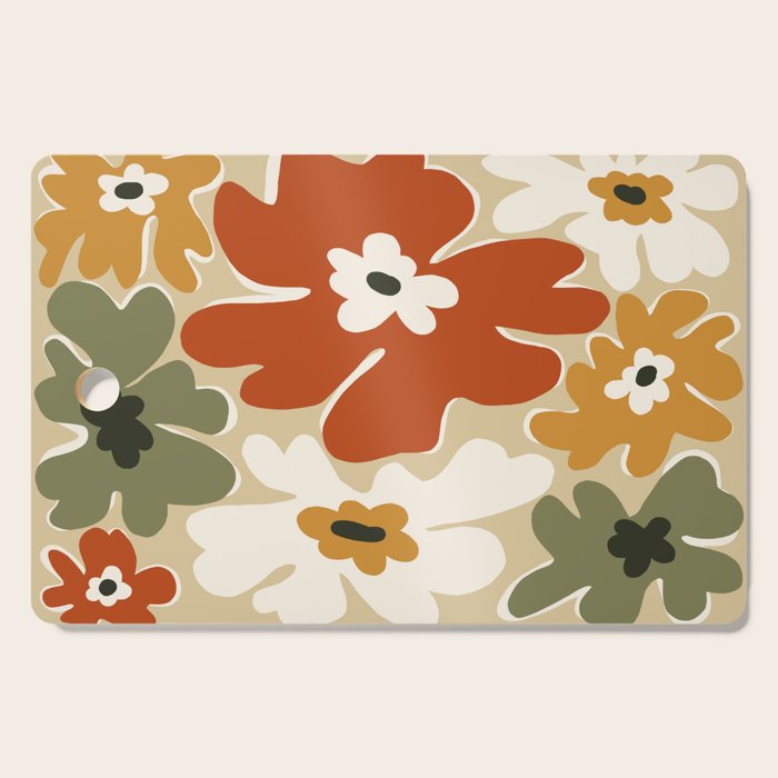 VINTAGE floral house  Cutting Board Gallery Image 1