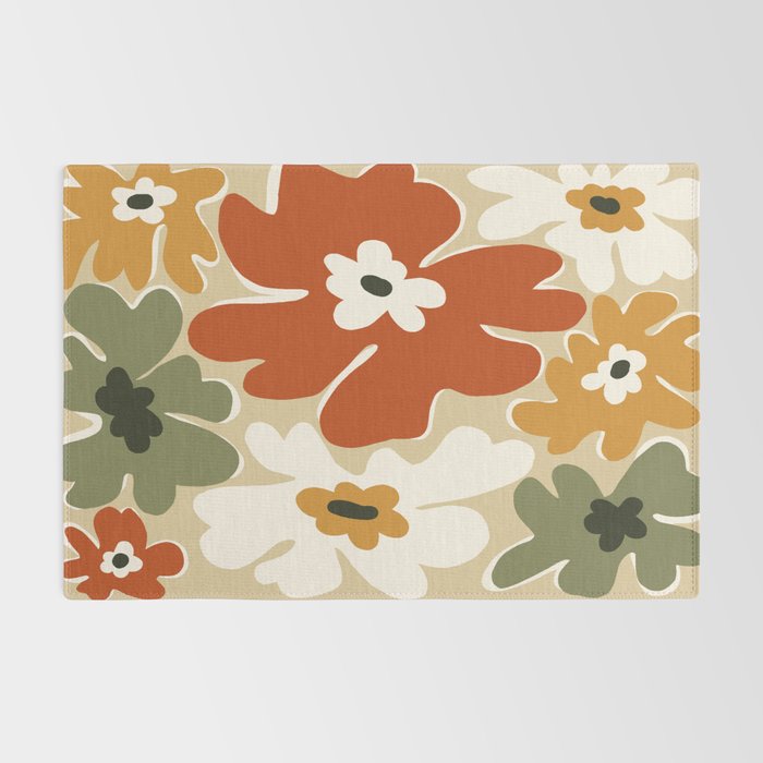VINTAGE floral house  Rug Gallery Image 2