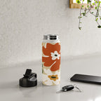 VINTAGE floral house  Water Bottle Gallery Image 4