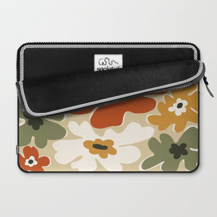VINTAGE floral house  Laptop Sleeve Gallery Image 2
