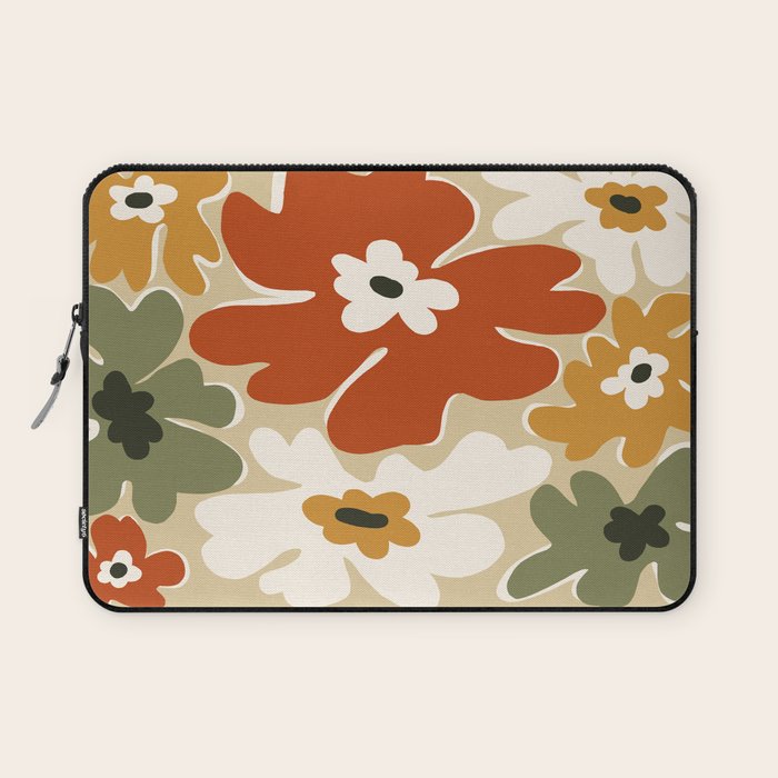 VINTAGE floral house  Laptop Sleeve Gallery Image 1