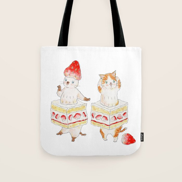 shortcake nyanco Tote Bag Gallery Image 1