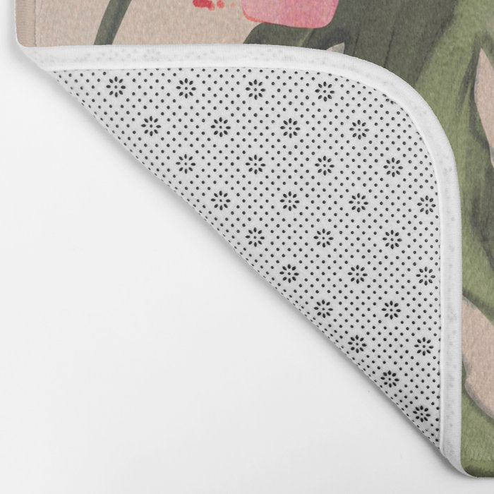 Garden Flowers 2 Bath Mat Gallery Image 2