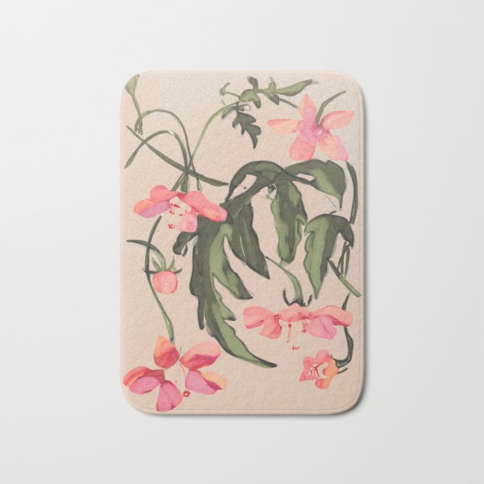 Garden Flowers 2 Bath Mat Gallery Image 1