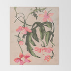 Garden Flowers 2 Throw Blanket Gallery Image 2