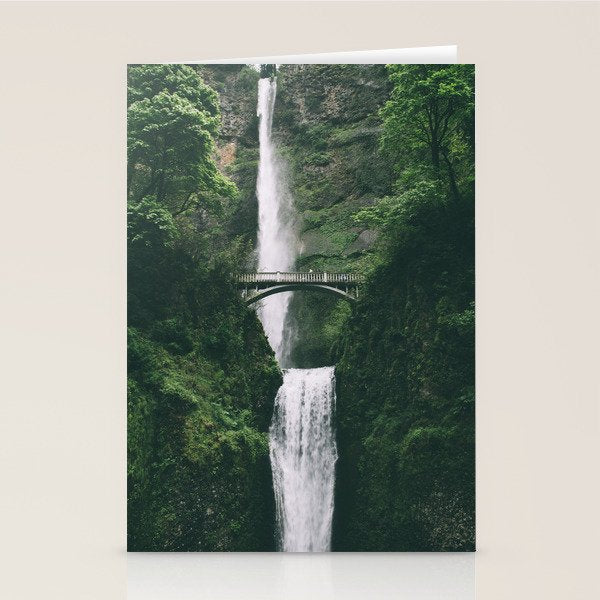 Multnomah Falls III Stationery Card Gallery Image 2