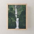 Multnomah Falls III Mini Art Print Gallery Image 1