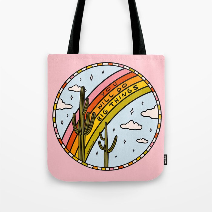 You Will Do Big Things Tote Bag Gallery Image 1