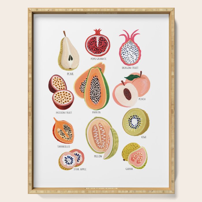 Fruit Collection Serving Tray Gallery Image 1