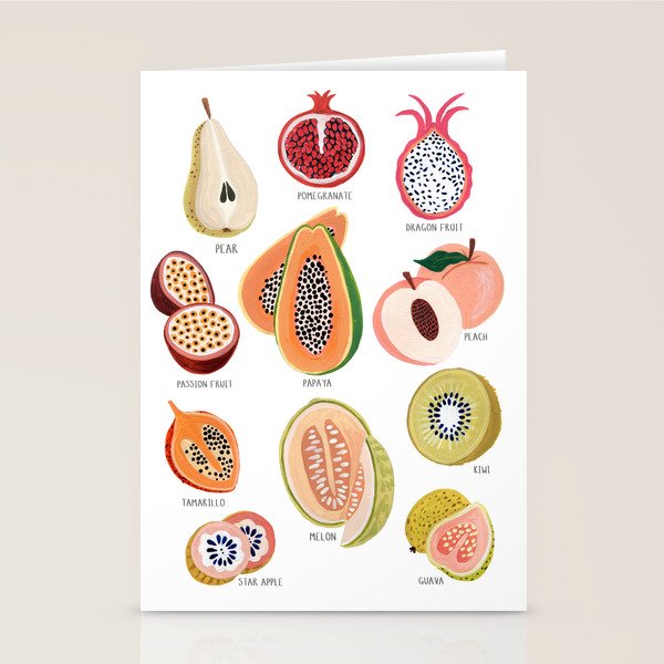 Fruit Collection Stationery Card Gallery Image 2