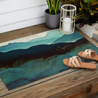 Indigo Mountains Outdoor Rug Gallery Image 2