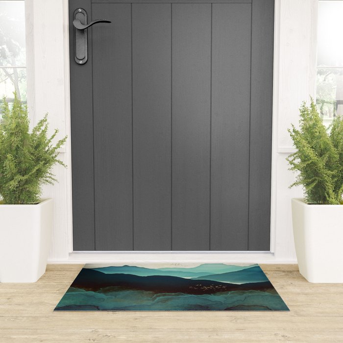 Indigo Mountains Welcome Mat Gallery Image 3
