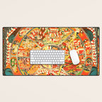 Wheel Of Life Samsara Bhavacakra Desk Mat Gallery Image 1