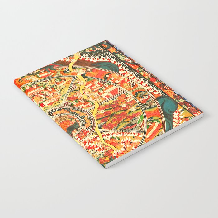 Wheel Of Life Samsara Bhavacakra Notebook Gallery Image 1