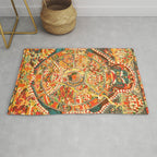 Wheel Of Life Samsara Bhavacakra Rug Gallery Image 1