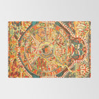 Wheel Of Life Samsara Bhavacakra Rug Gallery Image 2