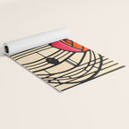 Charles Rennie Mackintosh window Yoga Mat Gallery Image 2