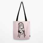 Tea time with cat Tote Bag Gallery Image 2