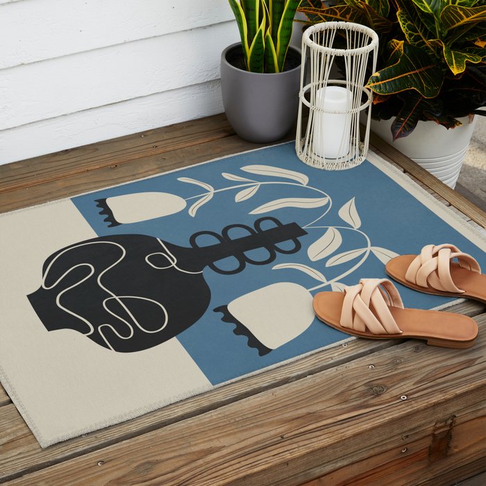 Quiet Elegance 2 Outdoor Rug Gallery Image 2