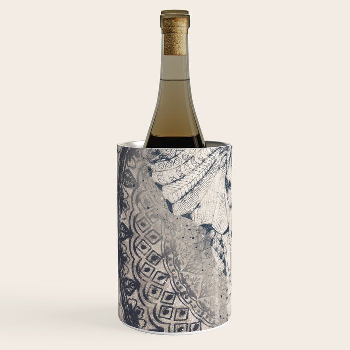 Indian Elephant Mandala Wine Chiller Gallery Image 2