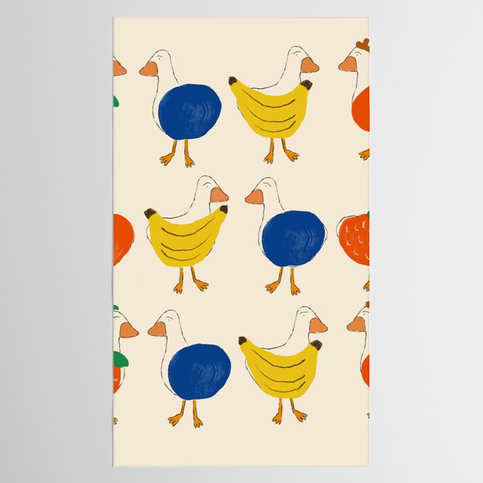 Fruit Ducks Tablecloth Gallery Image 2