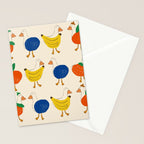 Fruit Ducks Stationery Card Gallery Image 2