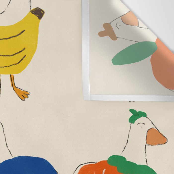 Fruit Ducks Wall Tapestry Gallery Image 3