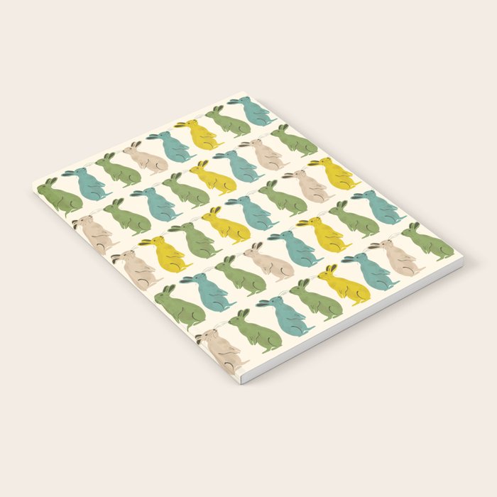 Rows Of Rabbits Notebook Gallery Image 1