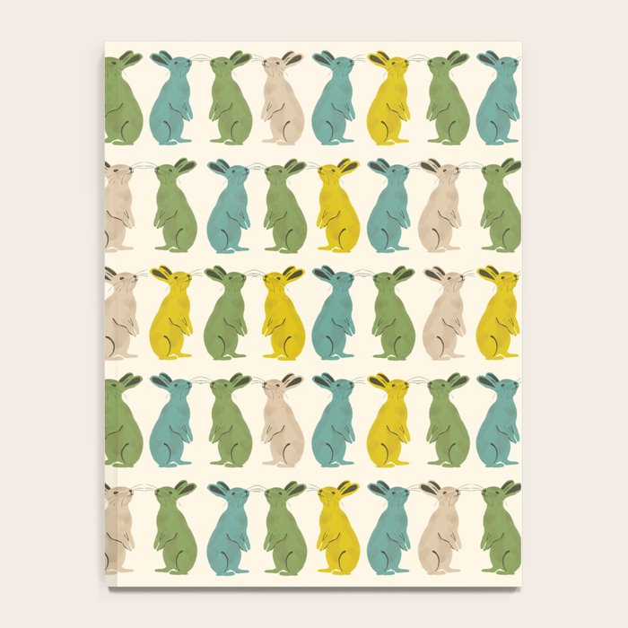 Rows Of Rabbits Notebook Gallery Image 4