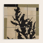 Botanical Shadows Wood Wall Art Gallery Image 1