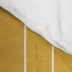 Rectangular Grid Pattern - Mustard Yellow Comforter Gallery Image 4