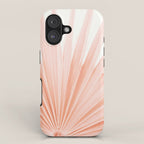 Blush Pink Fan Palm iPhone Case Gallery Image 1