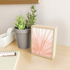 Blush Pink Fan Palm Mini Art Print Gallery Image 2
