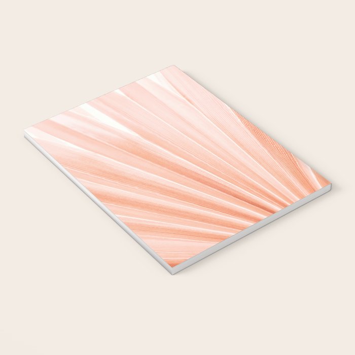 Blush Pink Fan Palm Notebook Gallery Image 3
