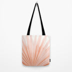 Blush Pink Fan Palm Tote Bag Gallery Image 2