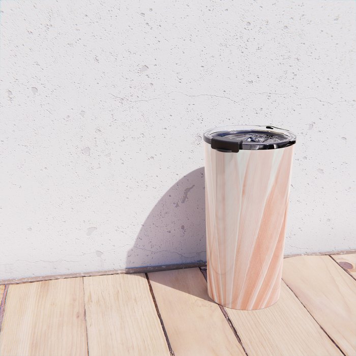Blush Pink Fan Palm Travel Mug Gallery Image 4