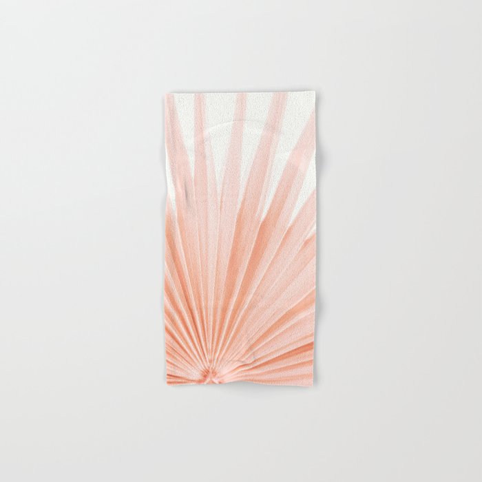 Blush Pink Fan Palm Bath Towel Gallery Image 1
