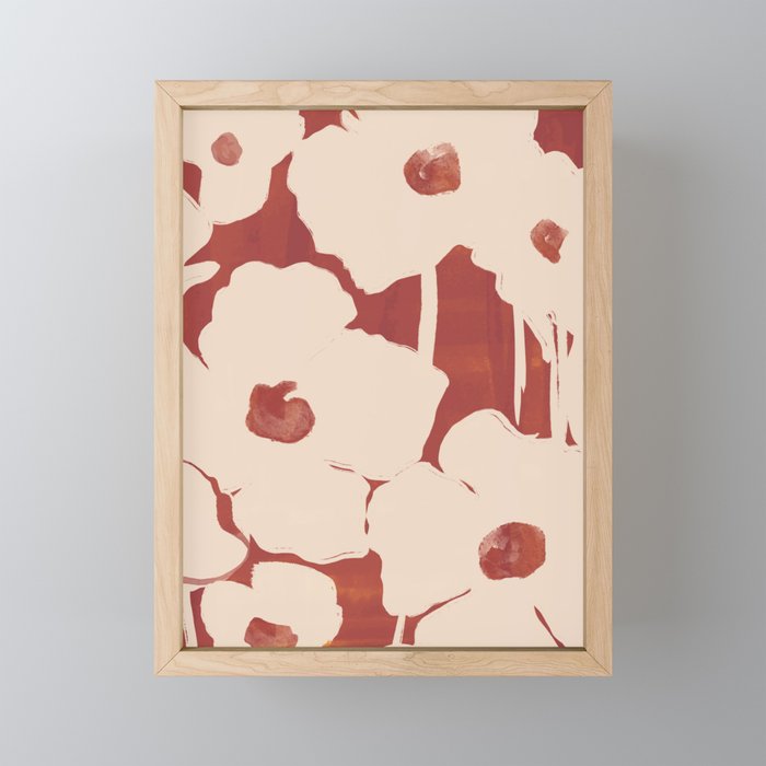 Abstract Flowers 6 Mini Art Print Gallery Image 1