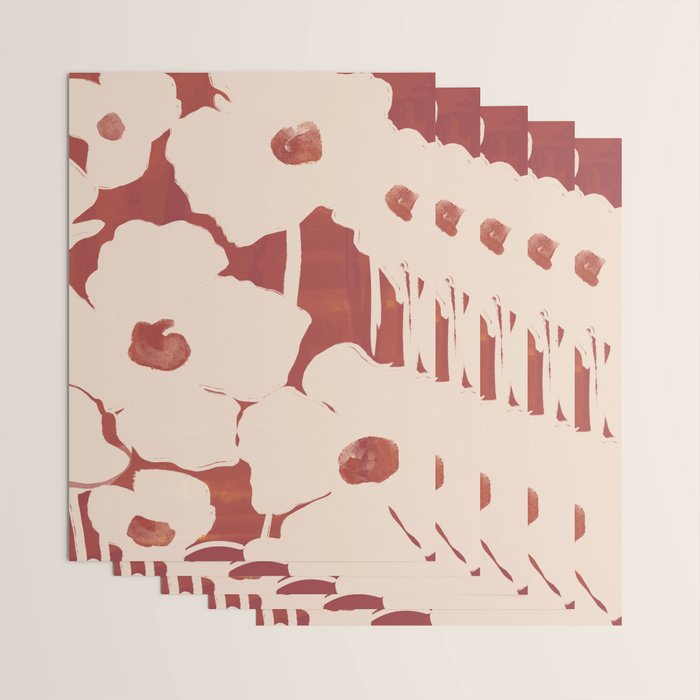 Abstract Flowers 6 Wrapping Paper Gallery Image 3