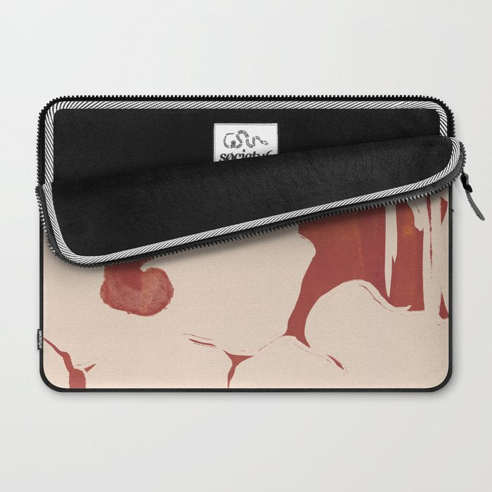 Abstract Flowers 6 Laptop Sleeve Gallery Image 2