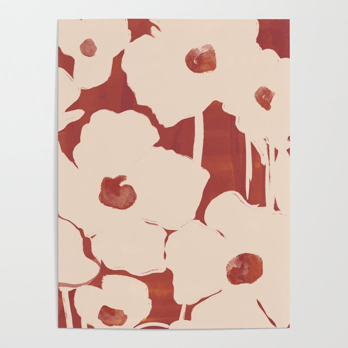 Abstract Flowers 6 Poster Gallery Image 4