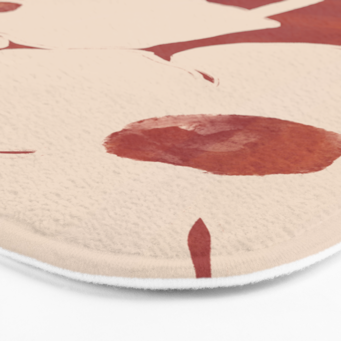 Abstract Flowers 6 Bath Mat Gallery Image 3