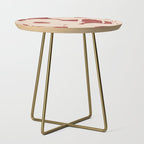 Abstract Flowers 6 Side Table Gallery Image 1