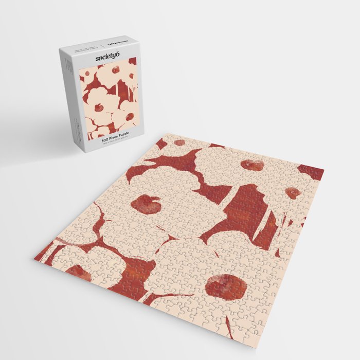 Abstract Flowers 6 Jigsaw Puzzle Gallery Image 2