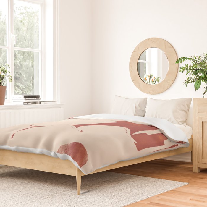 Abstract Flowers 6 Duvet Cover Gallery Image 2