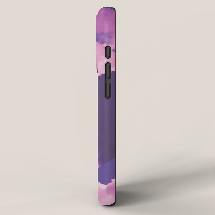 Vaporwave sky 3 / Circles / 80s / 90s / aesthetic iPhone Case Gallery Image 2