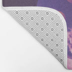 Vaporwave sky 3 / Circles / 80s / 90s / aesthetic Bath Mat Gallery Image 2
