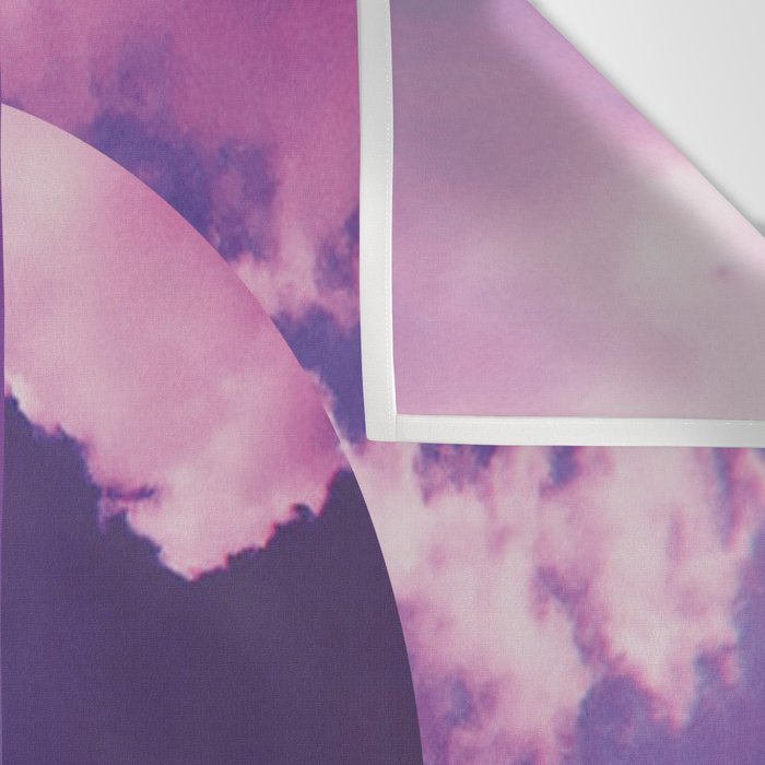 Vaporwave sky 3 / Circles / 80s / 90s / aesthetic Wall Tapestry Gallery Image 3