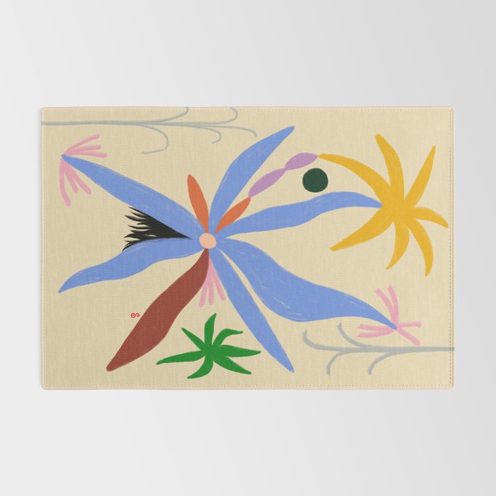 FLOWERS IN MY HEAD Rug Gallery Image 2