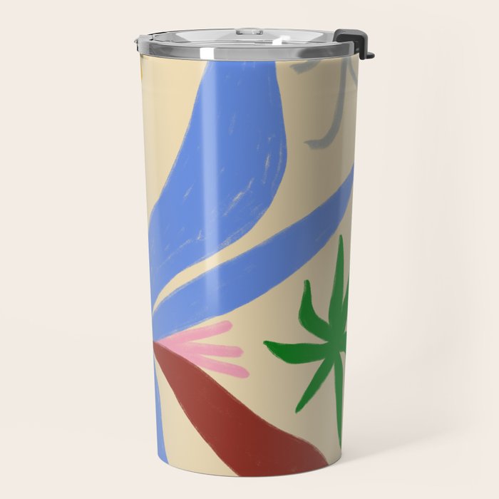 FLOWERS IN MY HEAD Travel Mug Gallery Image 2